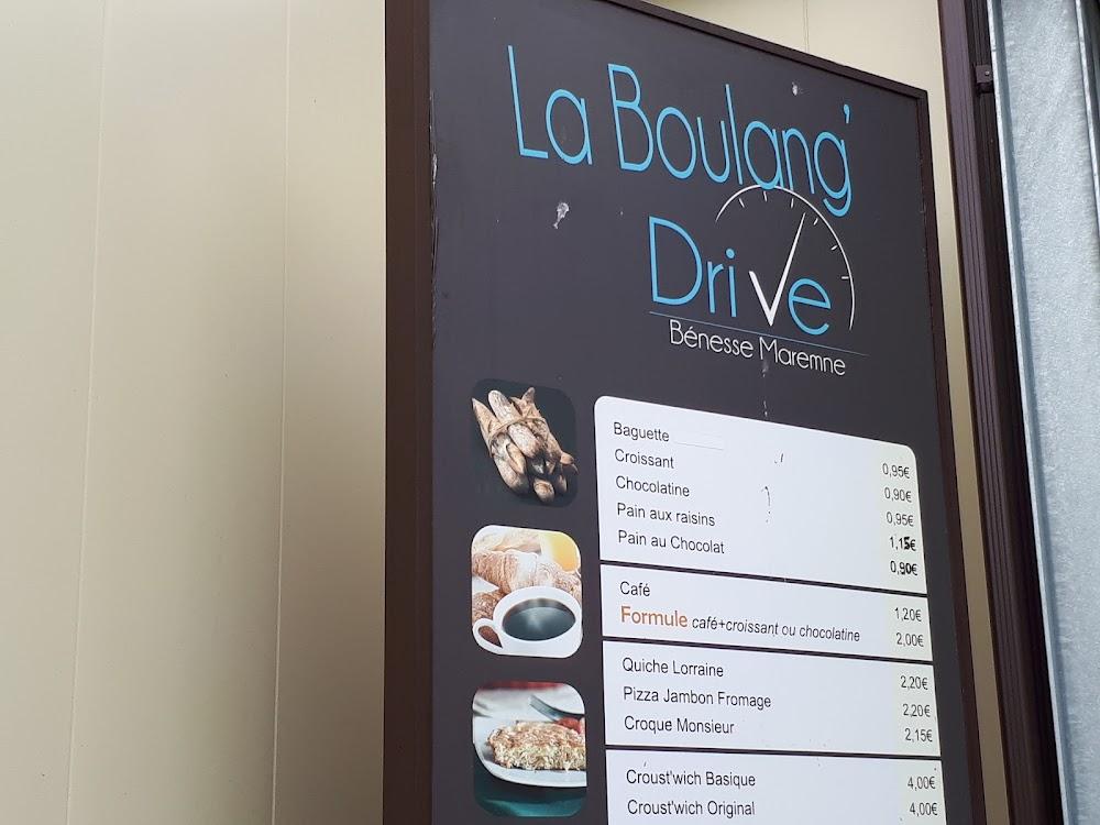 LA BOULANG DRIVE - Menu Image 1